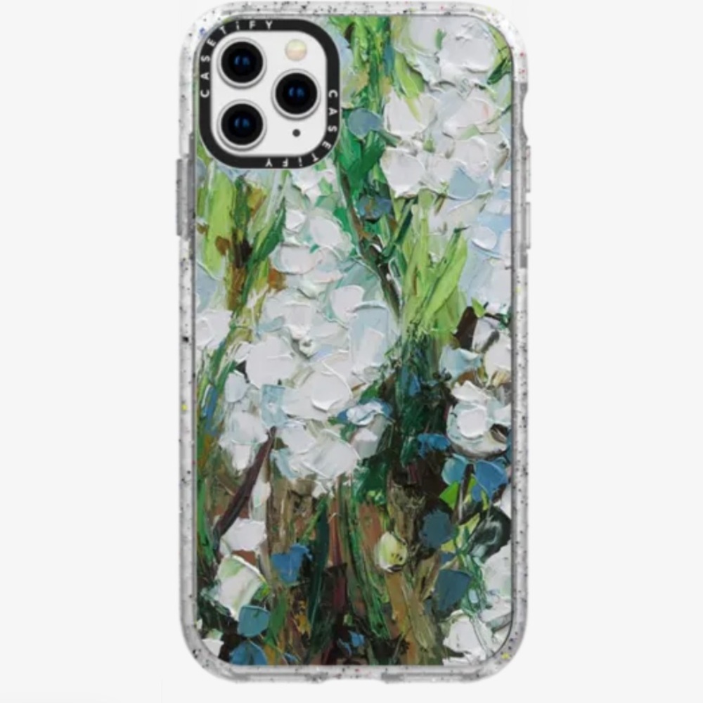 CASETIFY Ultra Impact iPhone 11 Pro Max Case wild squill flowers NEW